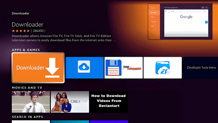 content on your Firestick