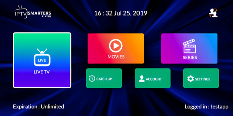 Smart IPTV App